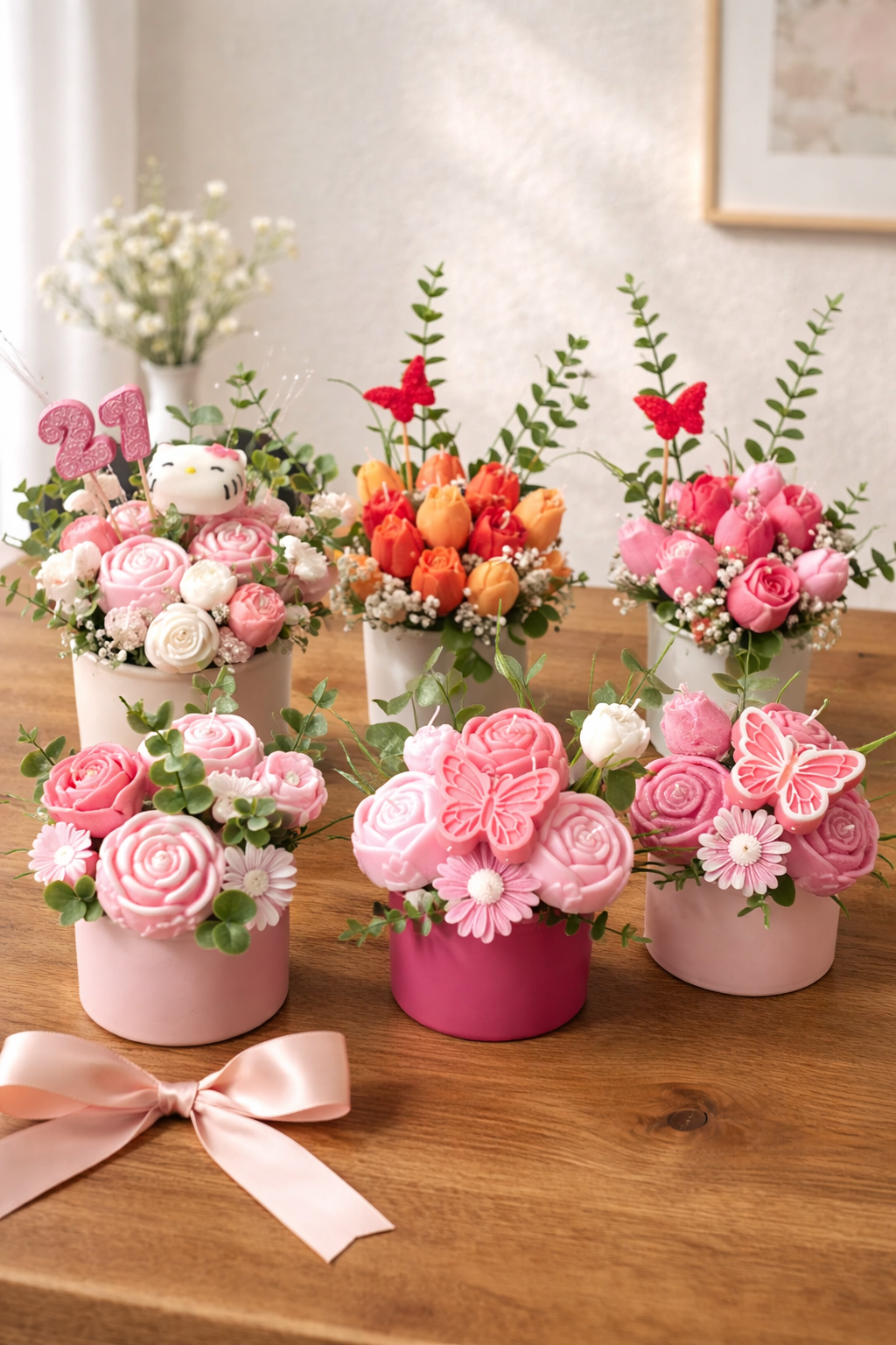 Kerzenbouquet 💐