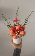 Blumenstrauß Tulpen - Rosen❤️🧡