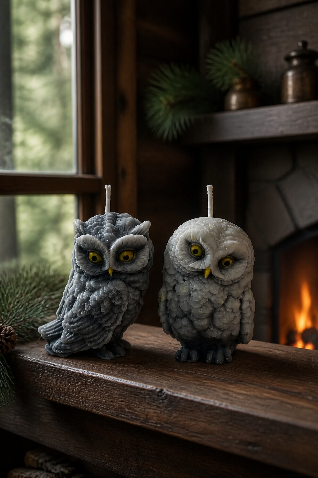 Little Owl Couple