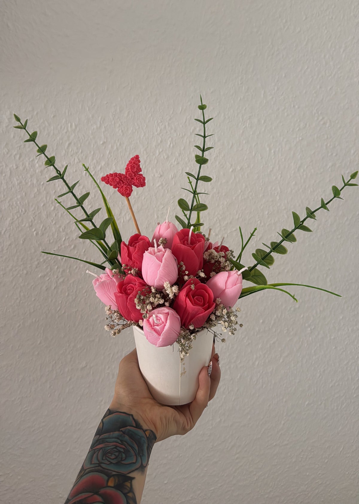 Blumenstrauß Tulpen- Rosen 💕❤️