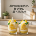 Zitronen Dessertkerze 🍋Größe M