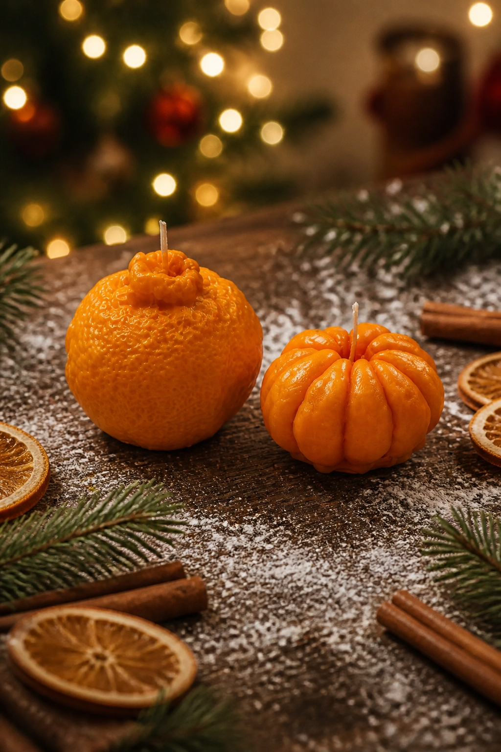Winterliche Mandarinenzeit Set