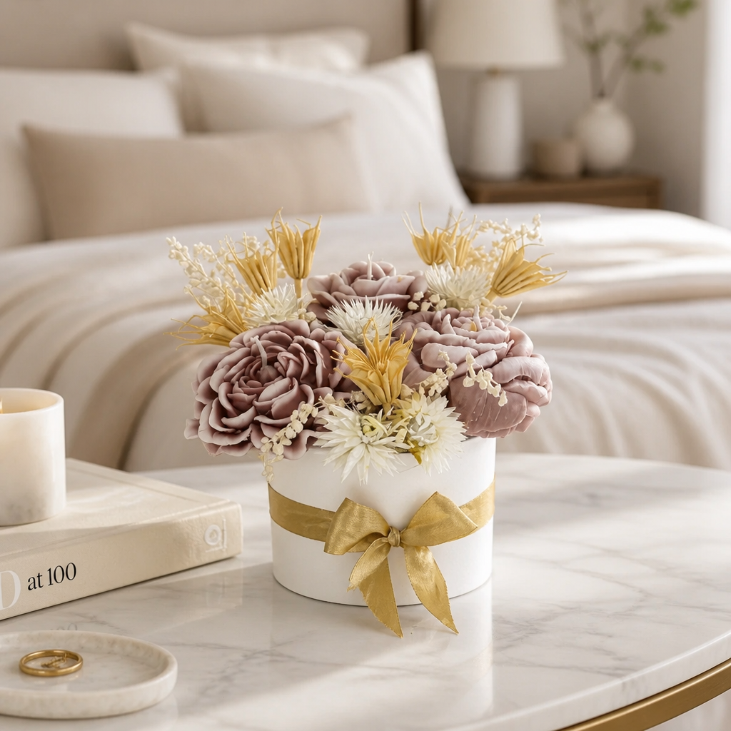 Golden Meadow ✨ Kerzenbouquet