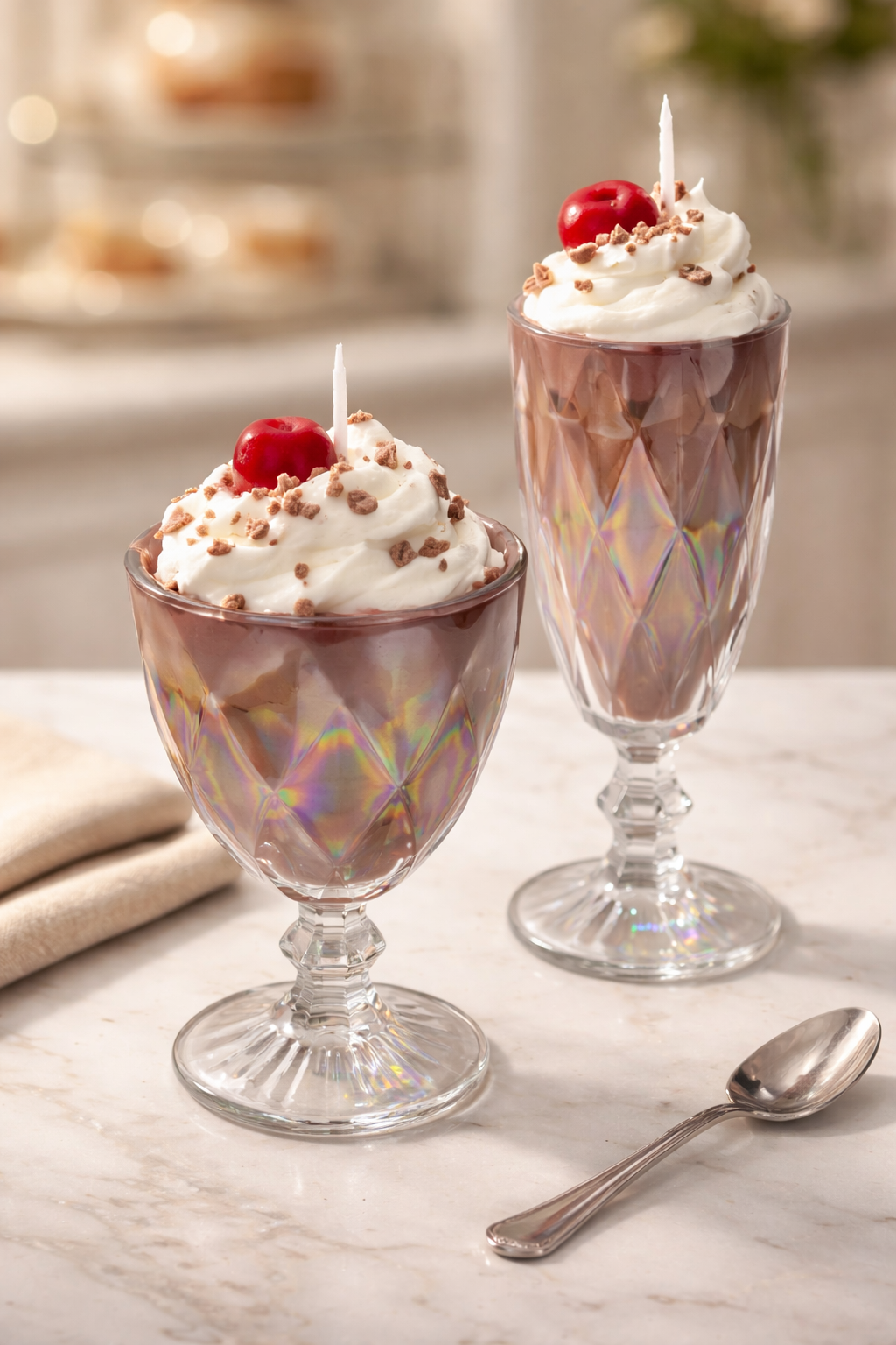 Chocolate Milkshake ✨🍒