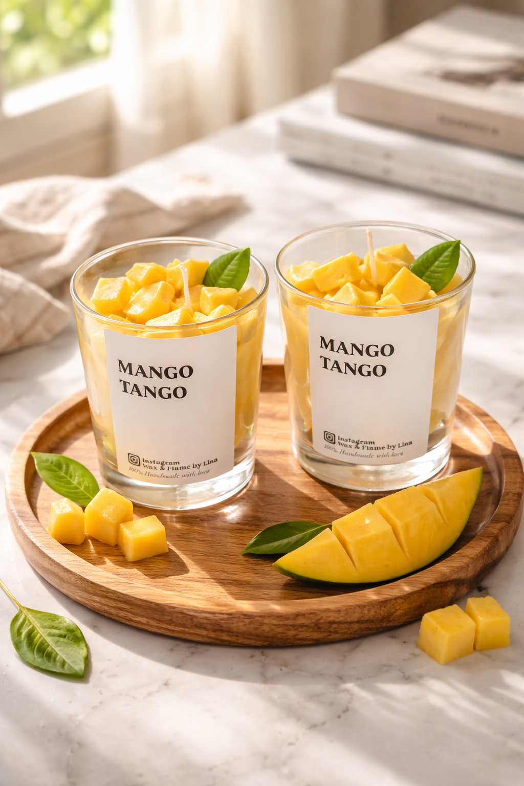 Dessert Kerze - Mango Tango